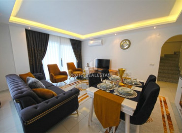Spacious duplex 3 + 1 with designer interior in the center of Mahmutlar, 250 meters from the sea ID-7475 фото-1