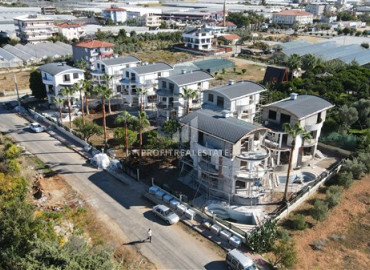 A residence of luxury villas under construction in the Konakli area, 150 meters from the sea ID-7483 фото-9