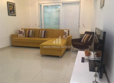 Furnished 1 + 1 apartment in the heart of Alanya in a modern building with facilities ID-7518 фото-3