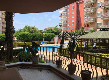 Spacious furnished apartment 2 + 1, 400m from the sea in the Tosmur area of Alanya at an attractive price ID-7526 фото-4
