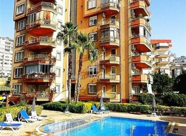 Spacious furnished apartment 2 + 1, 400m from the sea in the Tosmur area of Alanya at an attractive price ID-7526 фото-1