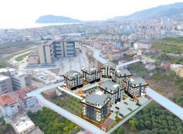 Furnished one-bedroom apartment in a residential residence with facilities, Oba, Alanya, 64 m2 ID-7529 фото-19