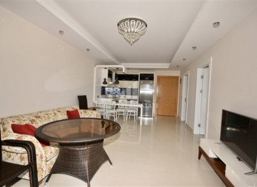 Большая квартира 1+1 по отличной цене в элитном комплексе у подножия Торосских гор в Махмутларе ID-7540 фото-4
