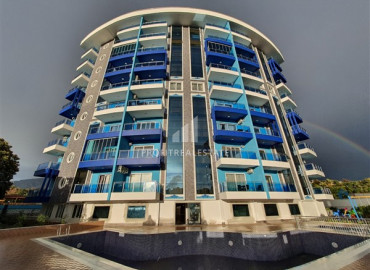 Видовая квартира 1+1 в новом комплексе с хорошей инфраструктурой у моря в Махмутларе ID-7544 фото-1