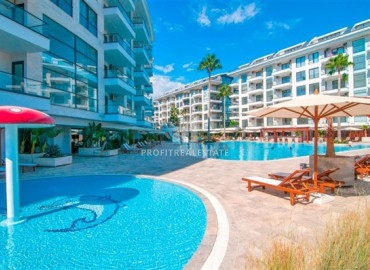 One-bedroom apartment in fine finish, in a residence with rich facilities, Kestel, Alanya, 51 m2 ID-7545 фото-1
