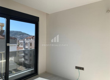 New duplex apartment in a building without a pool, 50 meters from the center of Alanya, 95 m2 ID-7554 фото-5