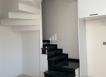 New duplex apartment in a building without a pool, 50 meters from the center of Alanya, 95 m2 ID-7554 фото-6