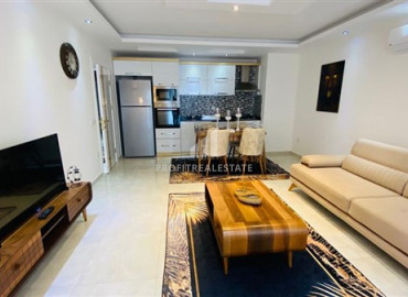 Ready to move in, one bedroom apartment 400m from the sea in Kestel ID-7555 фото-2