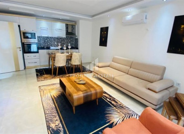 Ready to move in, one bedroom apartment 400m from the sea in Kestel ID-7555 фото-8