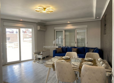 Трехкомнатная квартира, с мебелью, в благоустроенной резиденции района Джикджилли, Аланья, 100 м2 ID-7574 фото-3