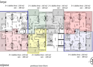Новые квартиры в Махмутларе, Алания, 45-190 кв.м. ID-0552 фото-13