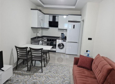 Меблированная двухкомнатная квартира новой резиденции в Махмутларе, 550м от моря ID-7580 фото-1