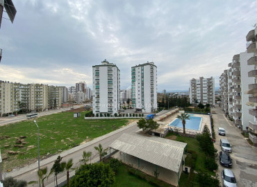 Gasified three bedroom apartment with a separate kitchen in Teje, Mersin, 300m from the sea at an attractive price ID-7587 фото-16