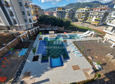 New one-bedroom apartment with mountain views in a residence with extensive facilities in Oba ID-7459 фото-9