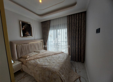 New furnished one-bedroom apartment with mountain views in a residence with extensive facilities in Oba ID-7593 фото-7