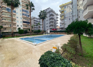 Большая меблированная квартира 2+1 в 250м от моря в Махмутларе, в комплексе с бассейном ID-7594 фото-19