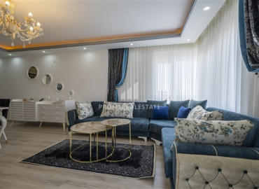 Luxurious duplex apartment, layouts 4 + 1, in a residential residence with rich facilities, Tosmur, Alanya, 115 m2 ID-7606 фото-4