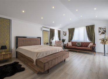 Luxurious duplex apartment, layouts 4 + 1, in a residential residence with rich facilities, Tosmur, Alanya, 115 m2 ID-7606 фото-15