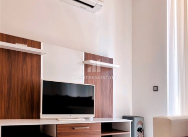 Furnished 1 + 1 apartment in a new building in the center of Alanya, in a residence with good facilities. ID-7613 фото-5