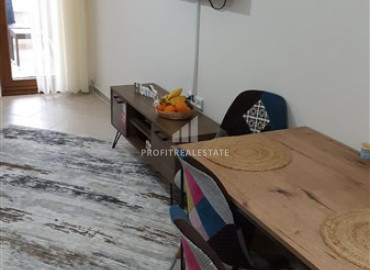 Inexpensive one-bedroom apartment, furnished and equipped, 250 meters from the sea, Mahmutlar, Alanya ID-7614 фото-5