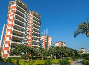Cozy apartment 2 + 1, with furniture and appliances, residence with two swimming pools, Cikcilli, Alanya, 95 m2 ID-7615 фото-1