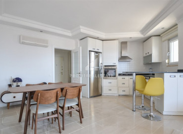 Cozy apartment 2 + 1, with furniture and appliances, residence with two swimming pools, Cikcilli, Alanya, 95 m2 ID-7615 фото-4