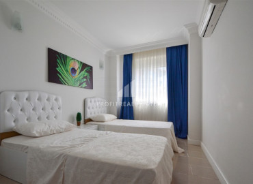 Cozy apartment 2 + 1, with furniture and appliances, residence with two swimming pools, Cikcilli, Alanya, 95 m2 ID-7615 фото-9