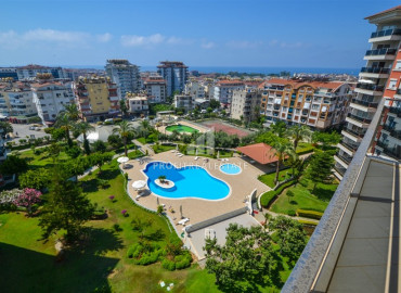 Cozy apartment 2 + 1, with furniture and appliances, residence with two swimming pools, Cikcilli, Alanya, 95 m2 ID-7615 фото-13