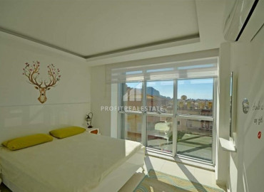 Furnished view one-bedroom apartment in the heart of Alanya in a modern building with facilities ID-7629 фото-7}}