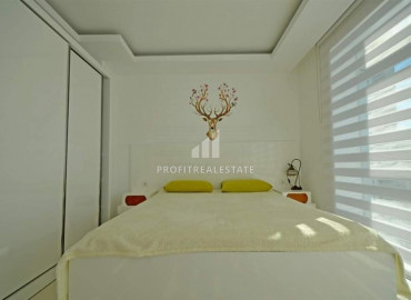 Furnished view one-bedroom apartment in the heart of Alanya in a modern building with facilities ID-7629 фото-8}}