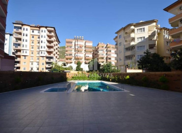 Furnished view one-bedroom apartment in the heart of Alanya in a modern building with facilities ID-7629 фото-16}}