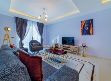 Stylish furnished one bedroom apartment in premium residence in Mahmutlar ID-7634 фото-3