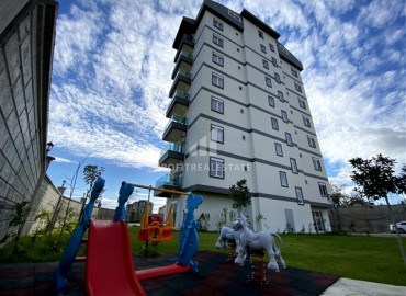 Недорогие двухкомнатные апартаменты, в резиденции 2021 года постройки, Авсаллар, Аланья, 55 м2 ID-7636 фото-11