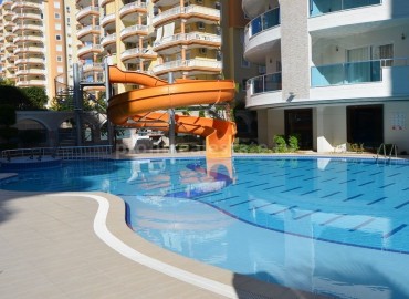 Прекрасные апартаменты в комплексе в 200 метрах от Средиземного моря в Махмутларе, Алания, 115 кв.м., мебель ID-0560 фото-1