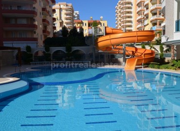 Прекрасные апартаменты в комплексе в 200 метрах от Средиземного моря в Махмутларе, Алания, 115 кв.м., мебель ID-0560 фото-3
