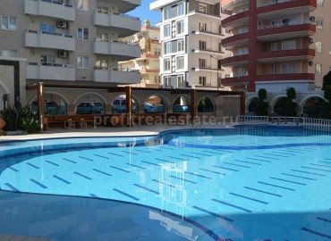 Прекрасные апартаменты в комплексе в 200 метрах от Средиземного моря в Махмутларе, Алания, 115 кв.м., мебель ID-0560 фото-4