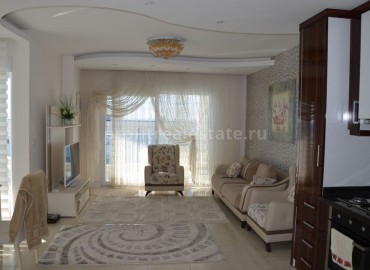 Прекрасные апартаменты в комплексе в 200 метрах от Средиземного моря в Махмутларе, Алания, 115 кв.м., мебель ID-0560 фото-6