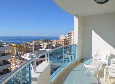Прекрасные апартаменты в комплексе в 200 метрах от Средиземного моря в Махмутларе, Алания, 115 кв.м., мебель ID-0560 фото-17