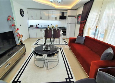 Трехкомнатная квартира с мебелью и бытовой техникой в Махмутларе, в 250 метрах от моря ID-7649 фото-5