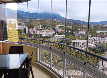 Недорогие трехкомнатные апартаменты с видом на горы, в 300 метрах от центра Махмутлара, Аланья, 120 м2 ID-7650 фото-11