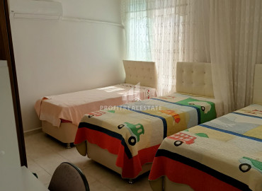 Квартира с тремя спальнями в резиденции с бассейном в микрорайоне Давултепе, Мезитли, в 700м от моря ID-7654 фото-18