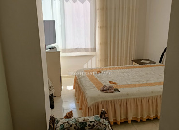 Квартира с тремя спальнями в резиденции с бассейном в микрорайоне Давултепе, Мезитли, в 700м от моря ID-7654 фото-29
