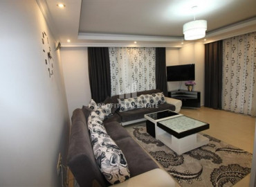 Furnished 2 + 1 apartment in a modern urban-type building in the very center of Alanya near Cleopatra beach ID-7657 фото-2