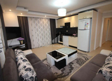 Furnished 2 + 1 apartment in a modern urban-type building in the very center of Alanya near Cleopatra beach ID-7657 фото-4