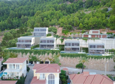 The project of private villas in the central mountainous region of Alanya - Tepe ID-7695 фото-28