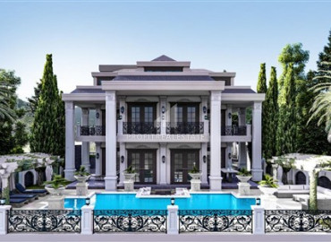 Luxury four-storey villa with excellent facilities under construction in Kargicak 370x270 }}