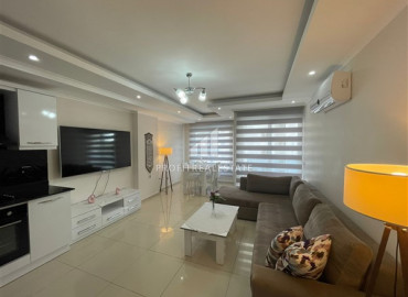 Furnished apartment 2 + 1, in a comfortable residential residence in Oba, Alanya, 100 m2 ID-7699 фото-1