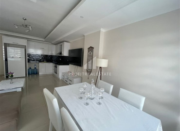 Furnished apartment 2 + 1, in a comfortable residential residence in Oba, Alanya, 100 m2 ID-7699 фото-4