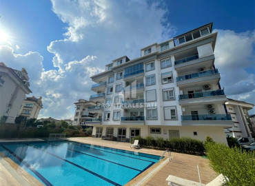Furnished apartment 2 + 1, in a comfortable residential residence in Oba, Alanya, 100 m2 ID-7699 фото-20