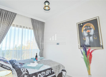 Новая меблированная двухкомнатная квартира с потрясающим видом на море в в Каргыджаке ID-7700 фото-5